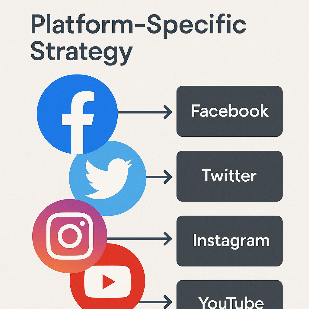 📱 3. Platform-Specific Strategy